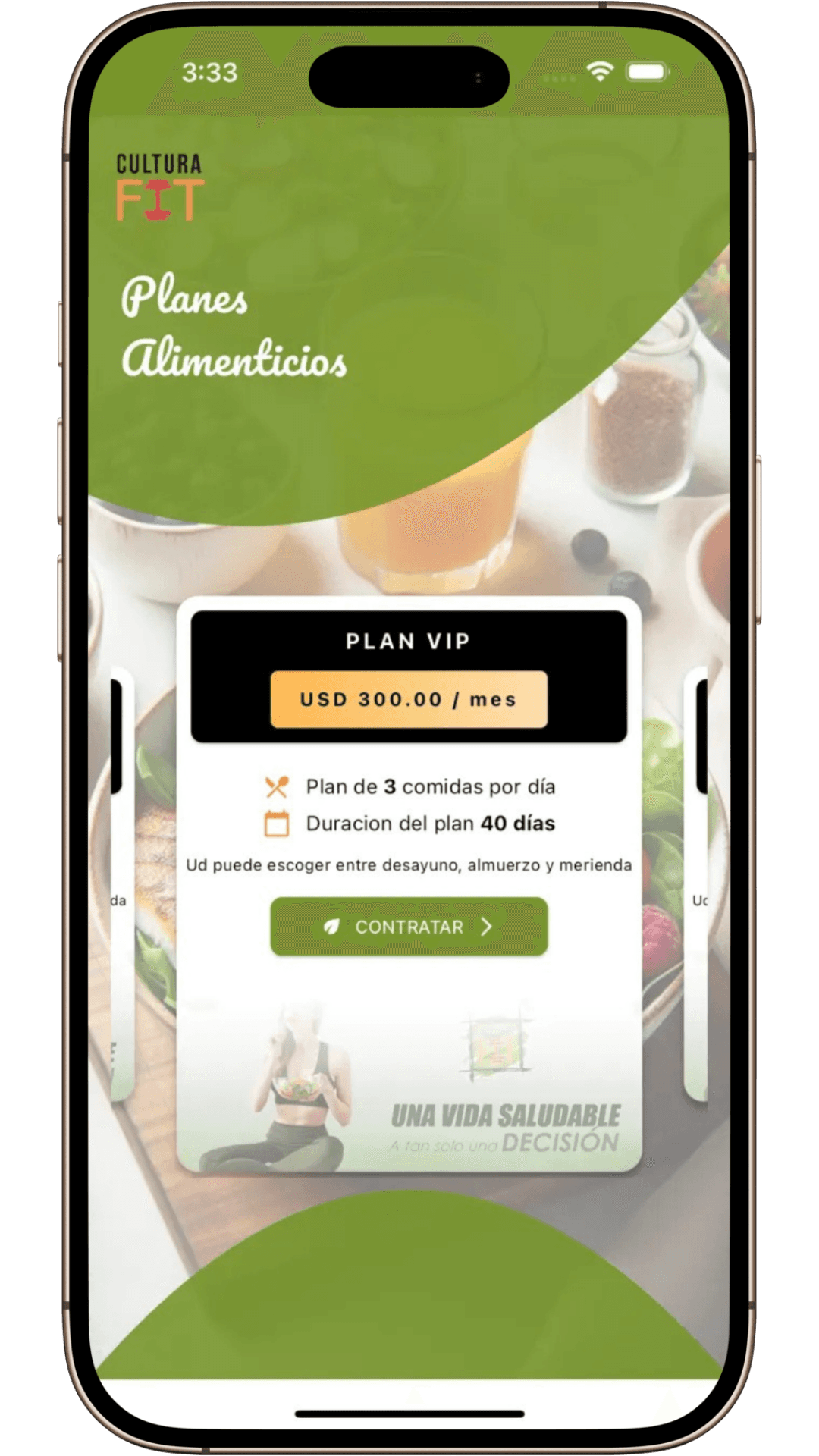 App de Fitness y Nutrición
